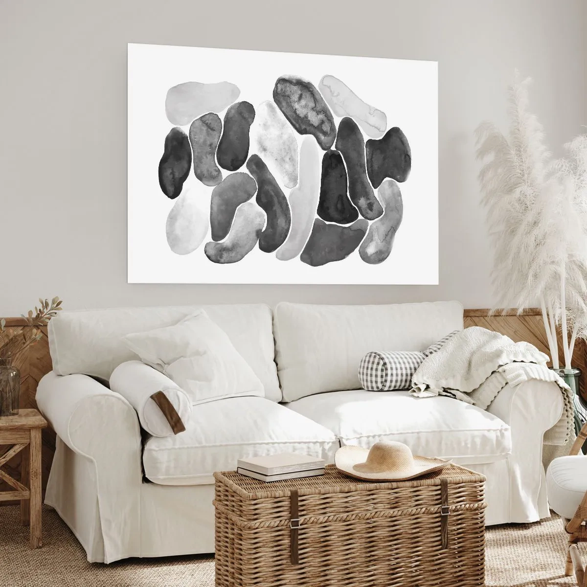 Affiche - Poster - Abstraction rocheuse - 70x50 cm