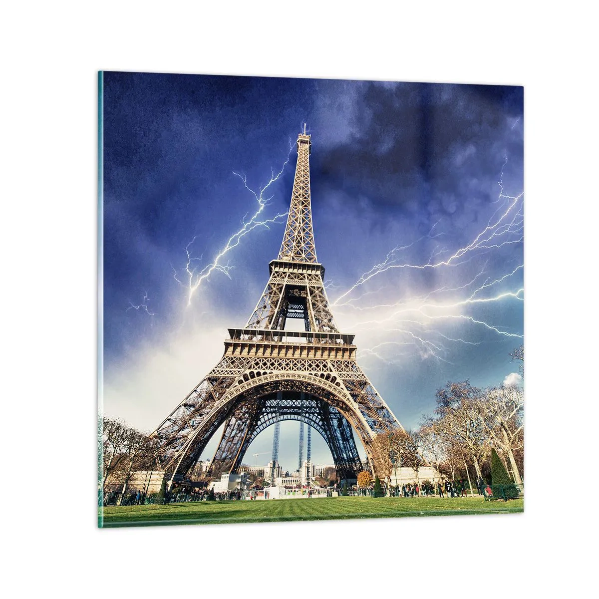 Impression sur verre - Image sur verre - Maître des tempêtes - 60x60 cm