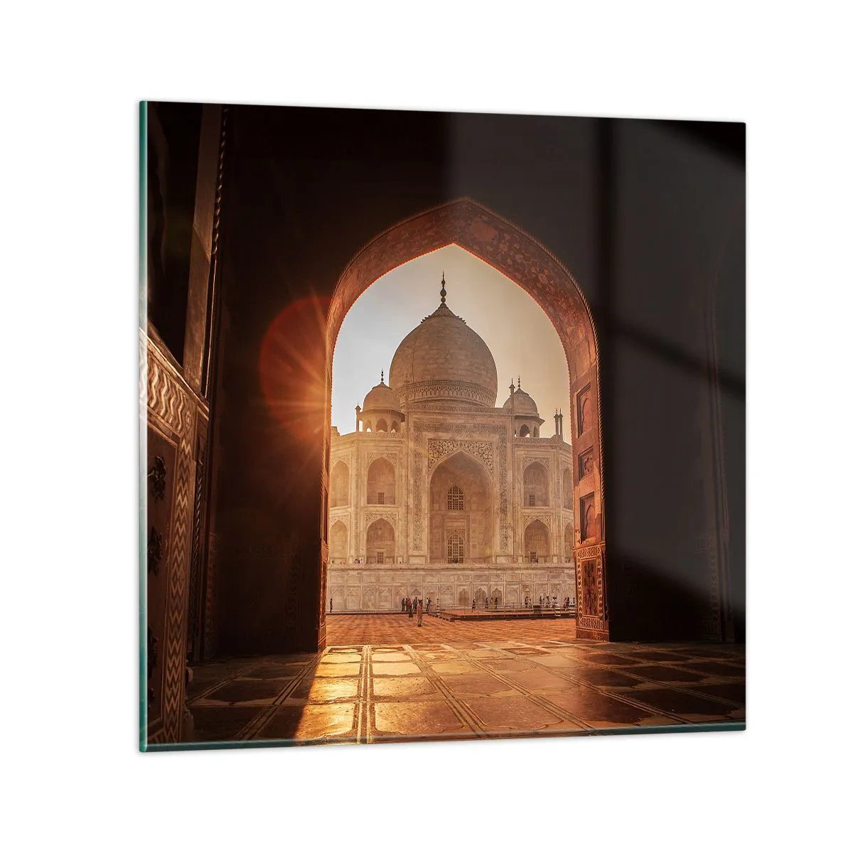 Impression sur verre - Image sur verre - Un monument à l'amour surnaturel - 60x60 cm