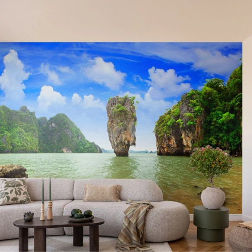 Papier Peint Photo Premium Canvas - Merveilles rocheuses de la nature - Paysage, Nature, Tropiques - 250x175 cm