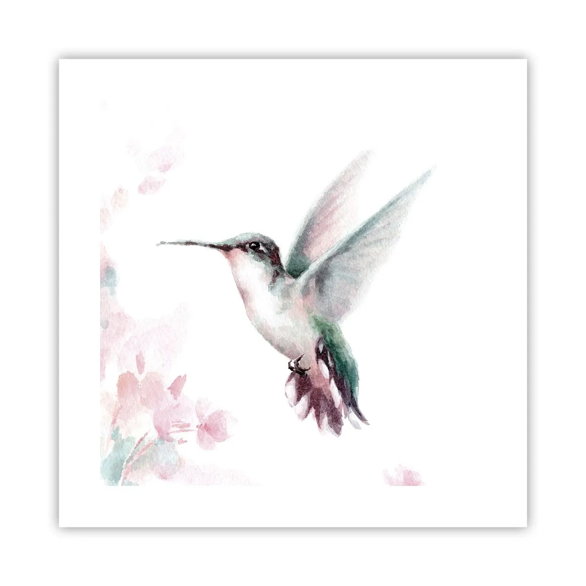 Affiche - Poster - Immortalisé dans un battement - 40x40 cm
