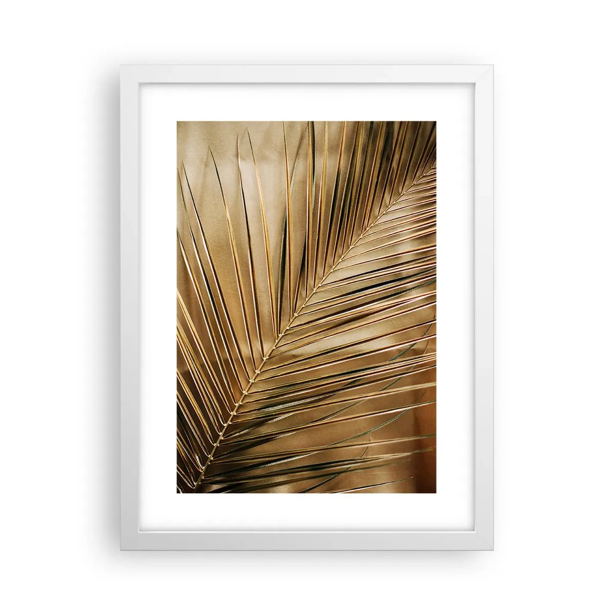 Affiche dans un cadre blanc - Poster - Colonnade naturelle - 30x40 cm