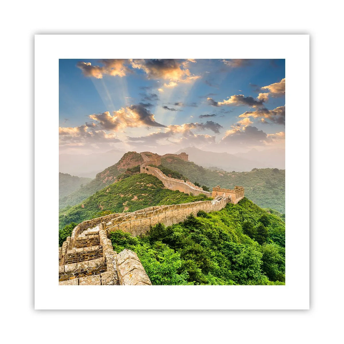 Affiche - Poster - Grandeur éternelle - 40x40 cm