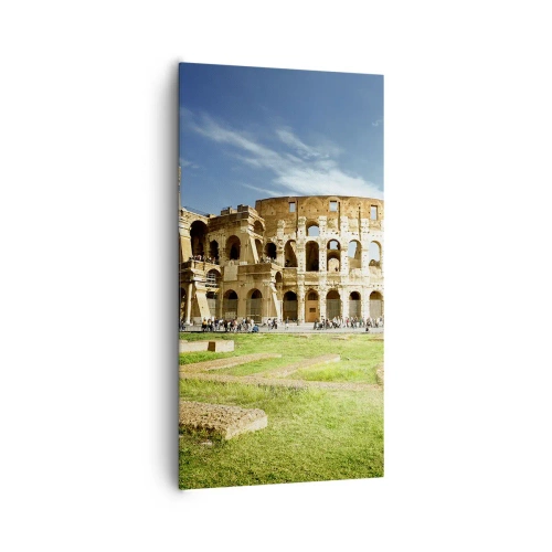 Impression sur toile - Image sur toile - On entend encore la détonation de l'arme - 65x120 cm