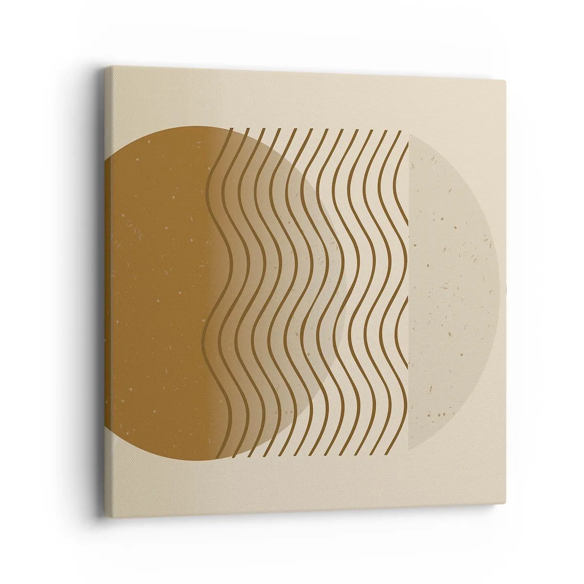 Impression sur toile - Image sur toile - Sur l'origine des figures géométriques - 40x40 cm