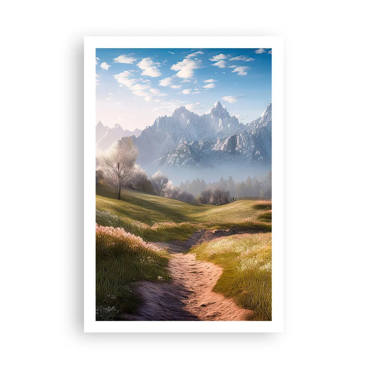 Affiche - Poster - Vallée idyllique - 61x91 cm