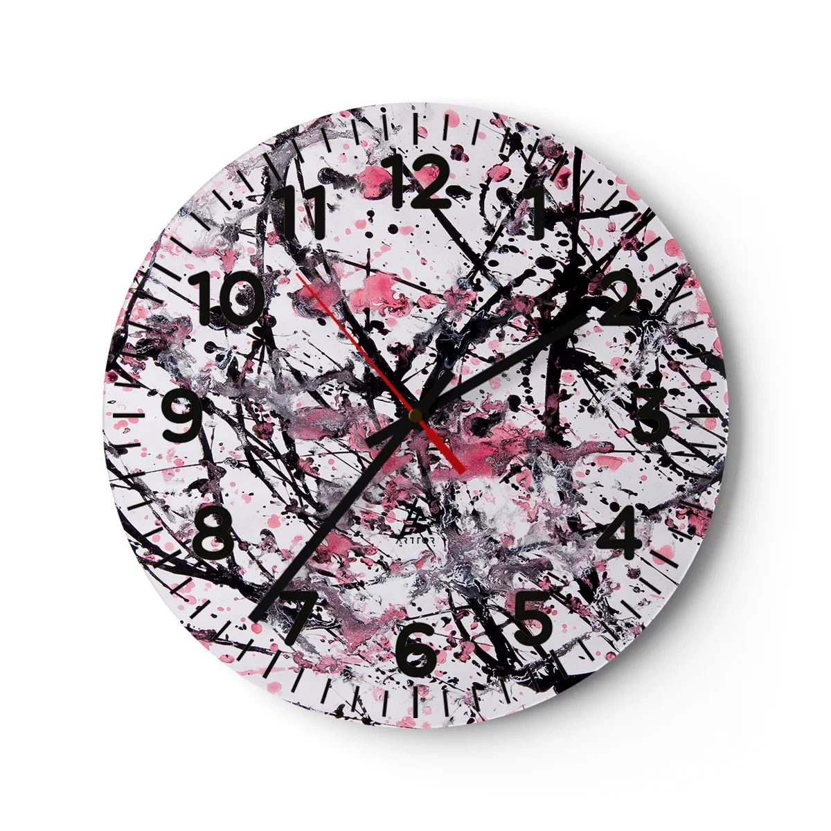 Horloge murale - Pendule murale - La nature éphémère de la vie - 30x30 cm