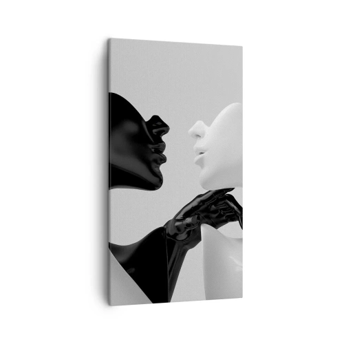 Impression sur toile - Image sur toile - Attraction - désir - 45x80 cm