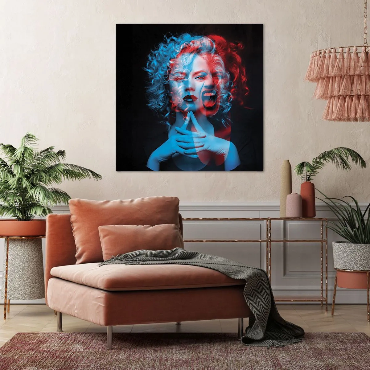 Impression sur toile - Image sur toile - Alter ego - 50x50 cm