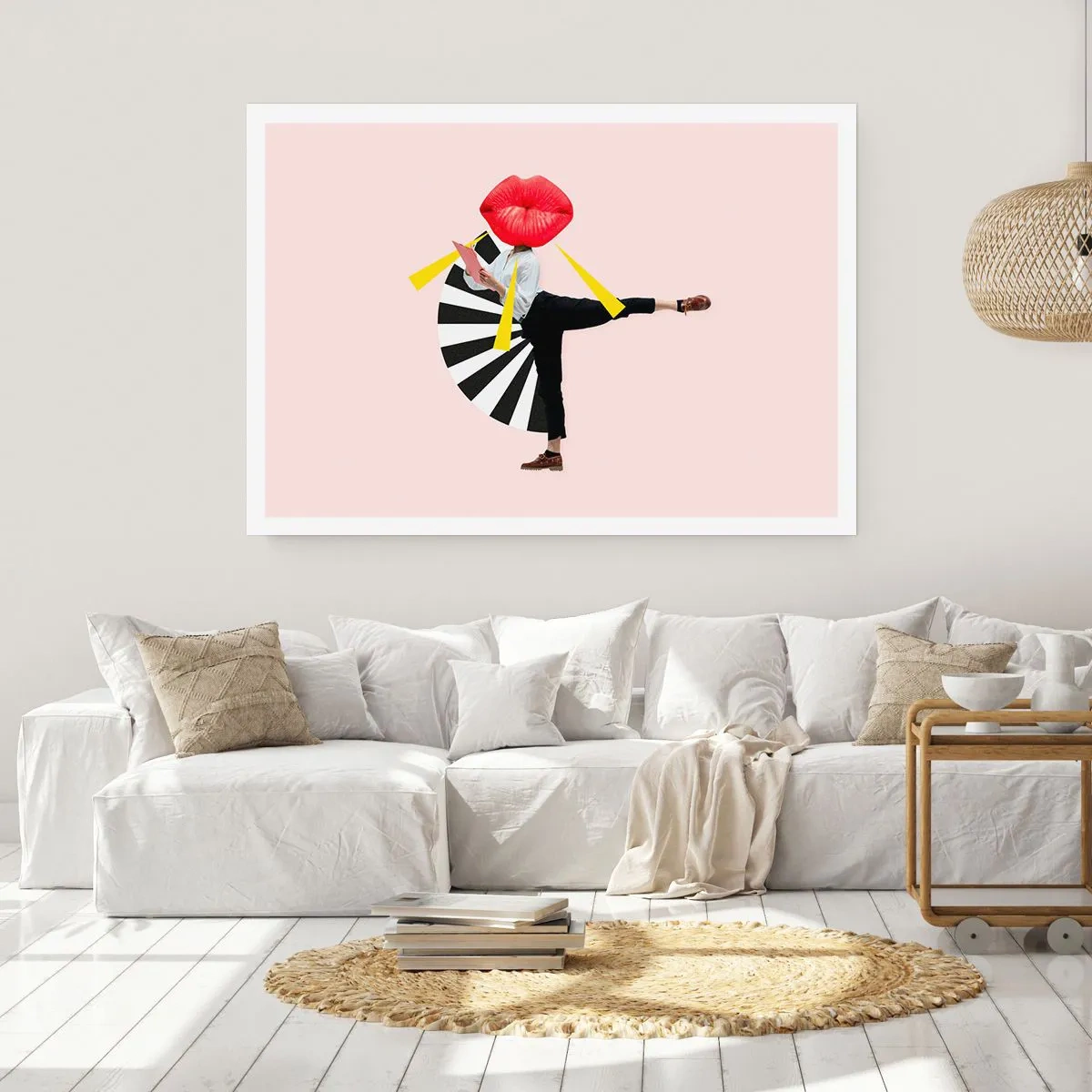 Affiche - Poster - Pop-art surréaliste - 91x61 cm