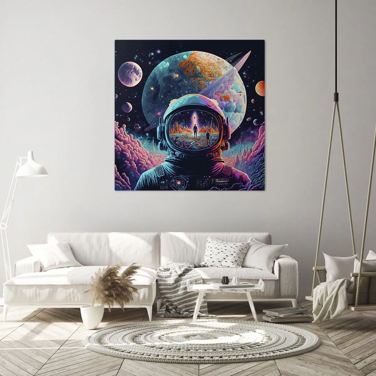 Impression sur toile - Image sur toile - Les philosophes n'en ont pas rêvé - 70x70 cm