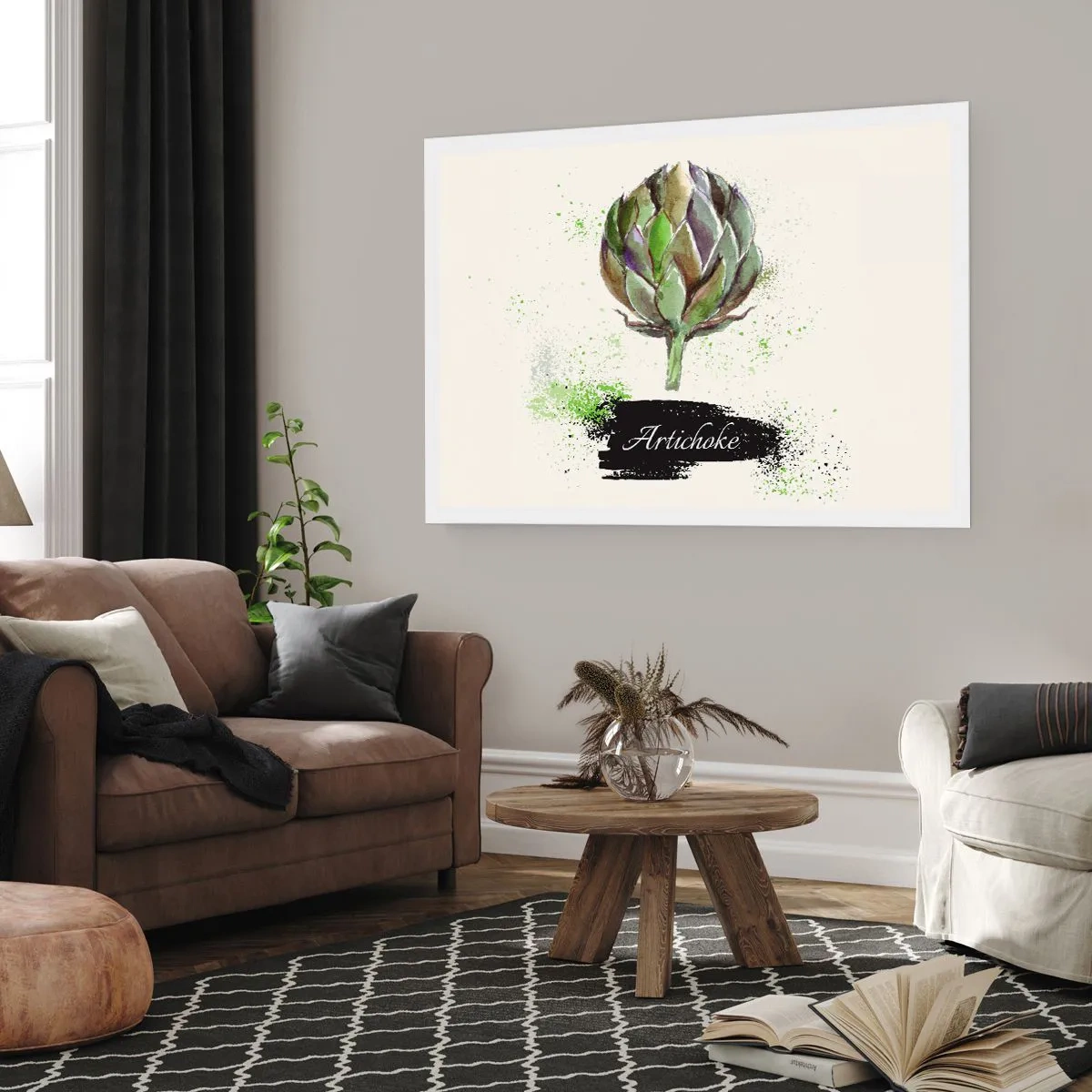 Affiche - Poster - Vive les légumes! - 91x61 cm