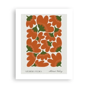 Affiche - Poster - La vie des fleurs - 40x50 cm