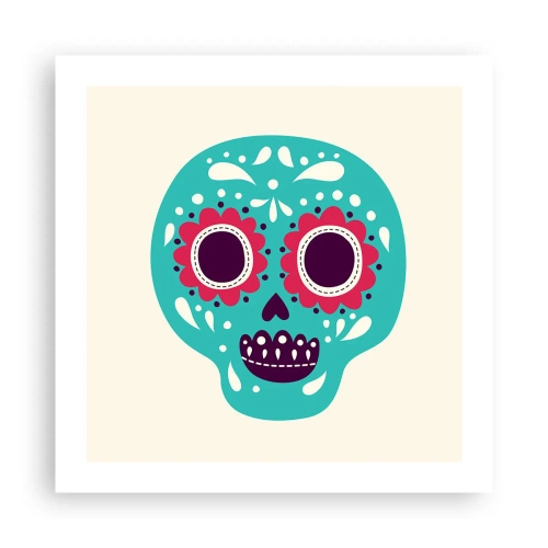 Affiche - Poster - La vie – du plaisir jusqu'à la mort - 50x50 cm