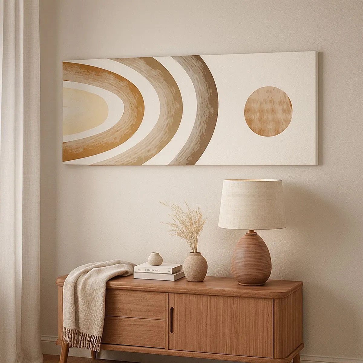 Impression sur toile - Image sur toile - Dans une galaxie lointaine - 100x40 cm