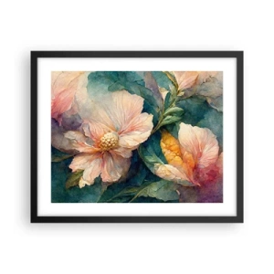 Affiche dans un cadre noir - Poster - Uniquement de la subtilité - 50x40 cm