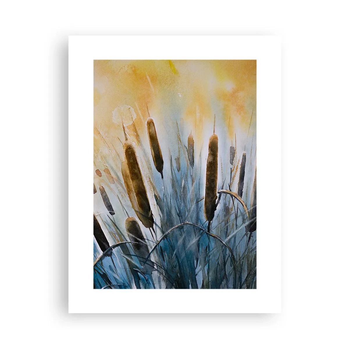 Affiche - Poster - Fraicheur de l'eau, chaleur du soleil - 30x40 cm