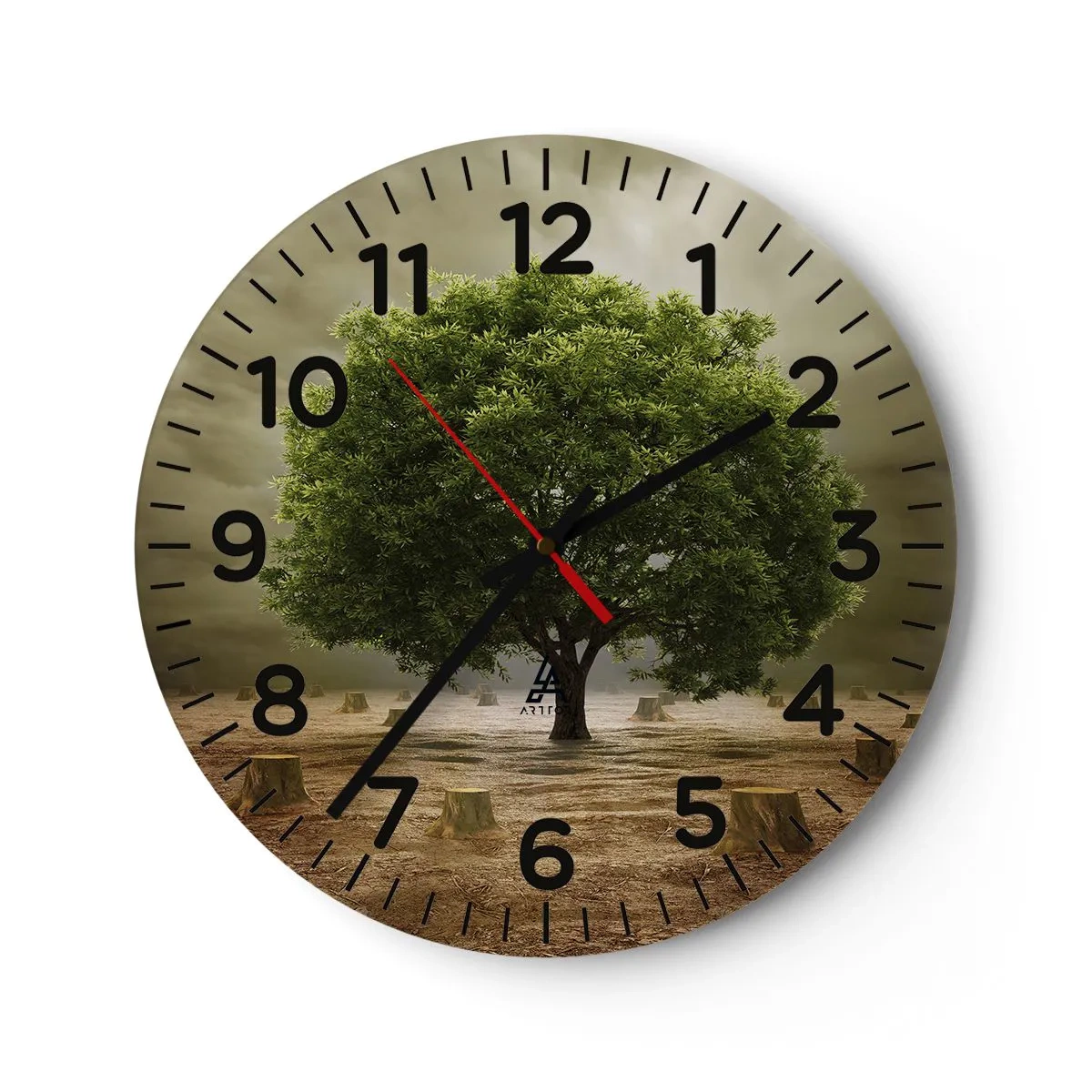 Horloge murale - Pendule murale - Tout l'espoir - 30x30 cm