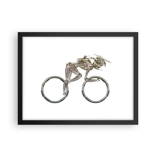 Affiche dans un cadre noir - Poster - Machine exceptionnelle - 40x30 cm