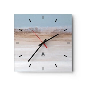 Horloge murale - Pendule murale - Paysage ambigu - 40x40 cm