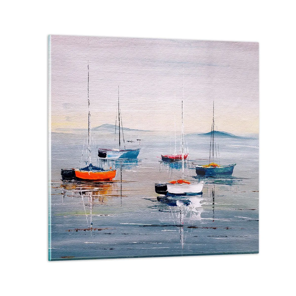 Impression sur verre - Image sur verre - Un repos bien mérité - 30x30 cm
