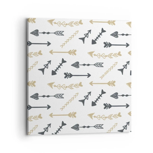 Impression sur toile - Image sur toile - Le rêve de l'archer - 70x70 cm