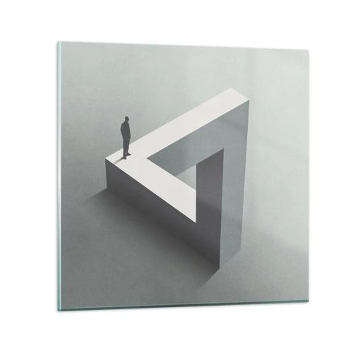 Impression sur verre - Image sur verre - Mais c'est possible - 30x30 cm