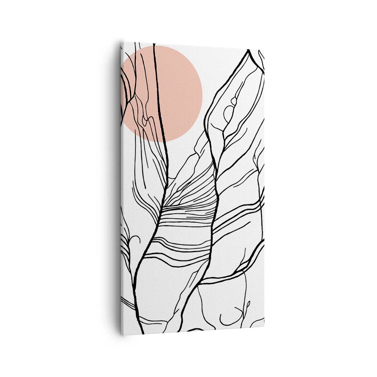 Impression sur toile - Image sur toile - Dans un réseau de brindilles - 55x100 cm