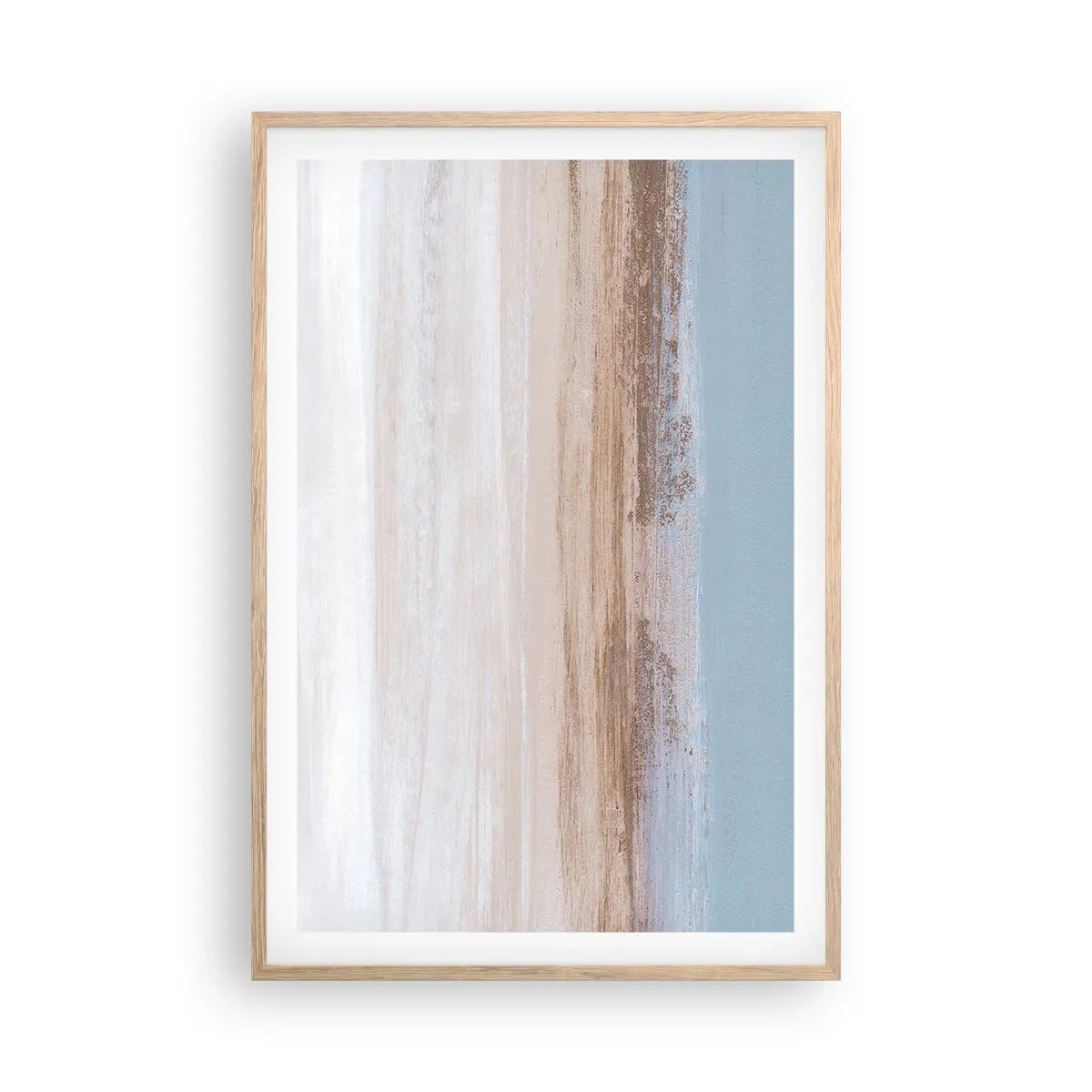 Affiche dans un chêne clair - Poster - Paysage ambigu - 61x91 cm