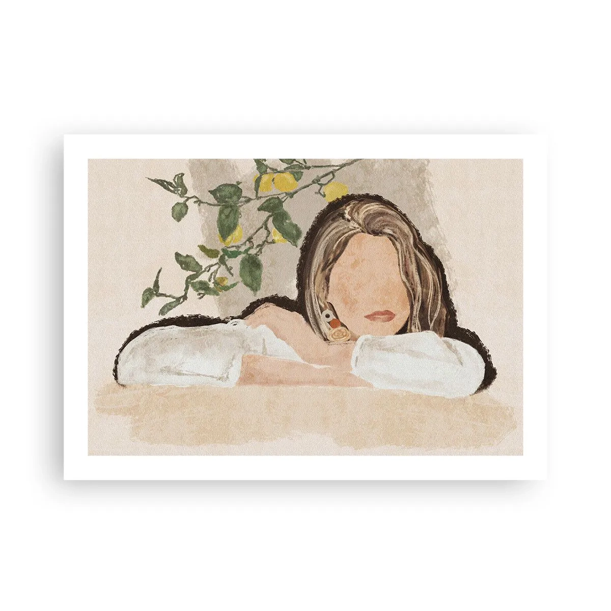 Affiche - Poster - La beauté du sud - 70x50 cm