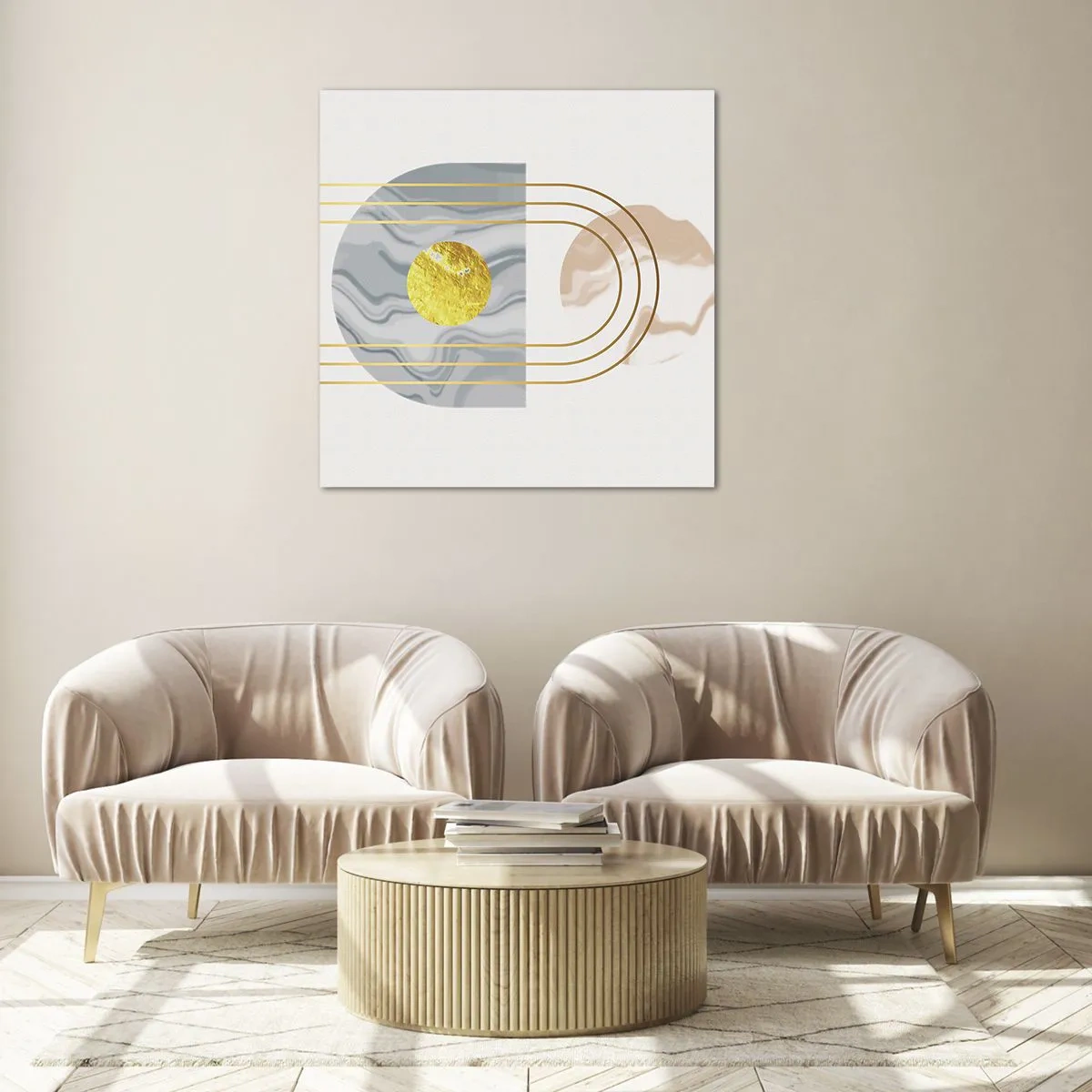 Impression sur verre - Image sur verre - Clareté et brillance - 70x70 cm