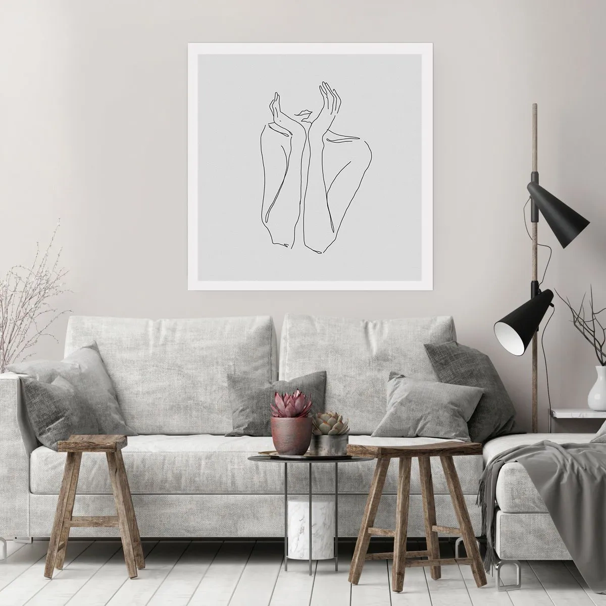 Affiche - Poster - De quoi rêvent les femmes - 30x30 cm