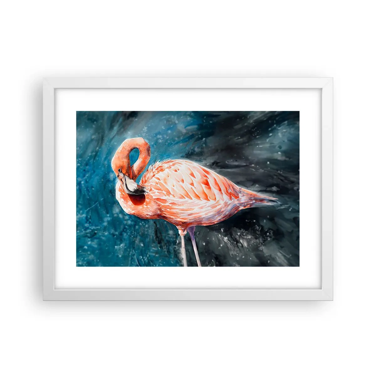 Affiche dans un cadre blanc - Poster - Décoratif par nature - 40x30 cm