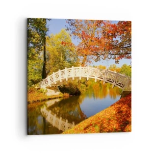 Impression sur toile - Image sur toile - Sur le pont blanc des soupirs - 70x70 cm