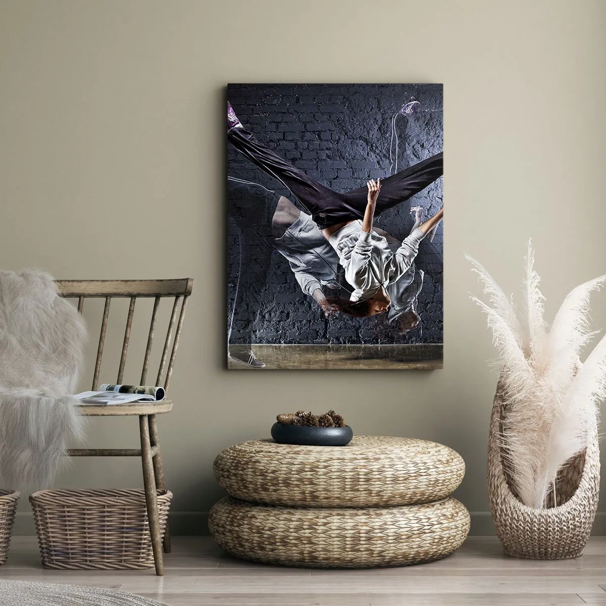 Impression sur toile - Image sur toile - Étoile de la rue - 45x80 cm