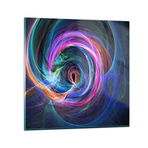 Impression sur verre - Image sur verre - Où m'emmènes-tu ? - 60x60 cm