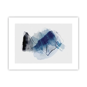Affiche - Poster - Montagne de glace - 40x30 cm