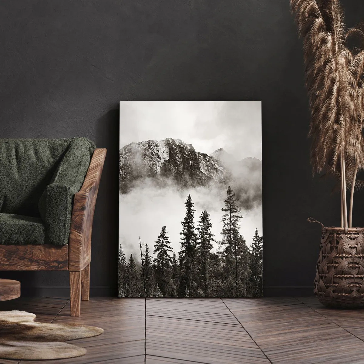 Impression sur toile - Image sur toile - Seigneur de granite - 55x100 cm