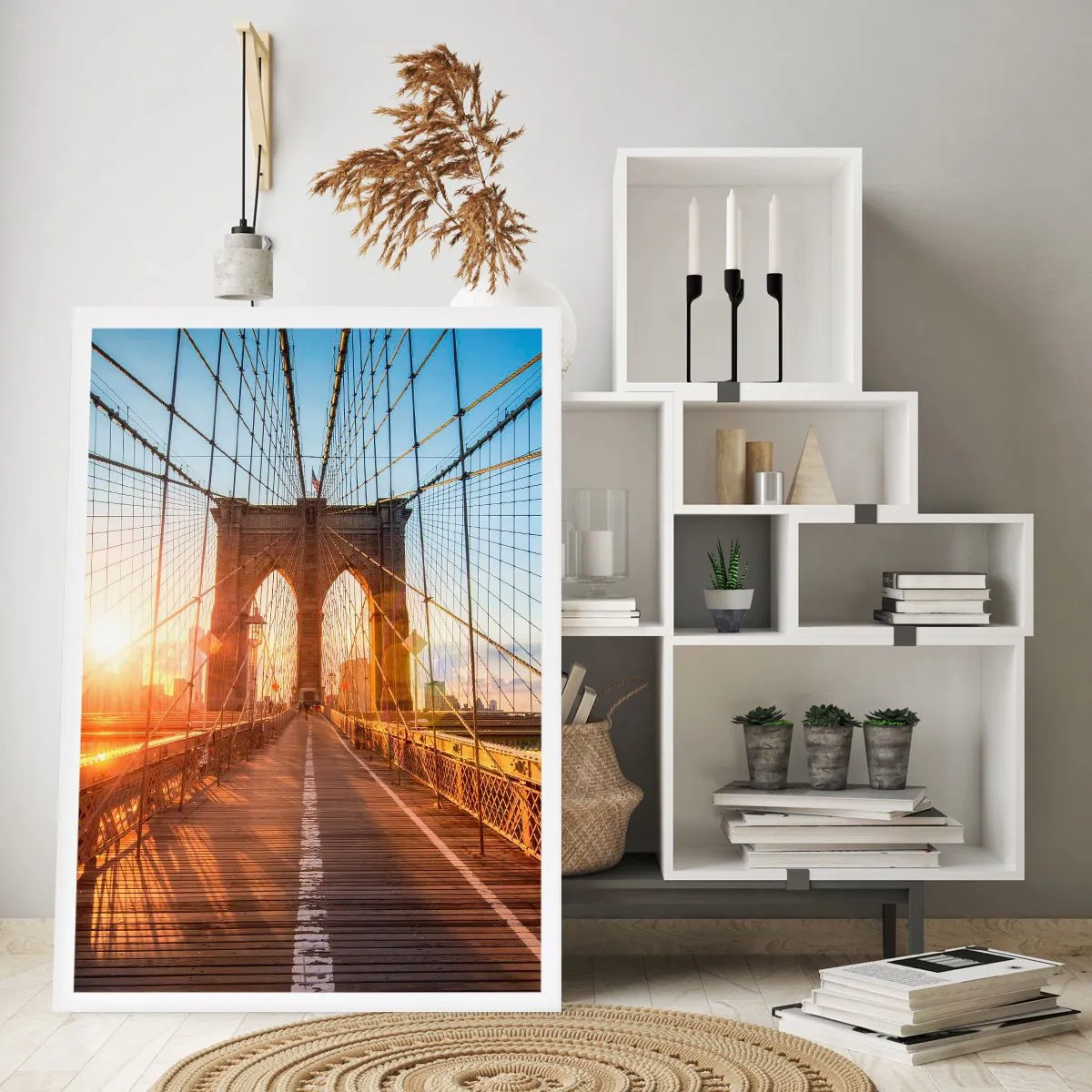 Affiche - Poster - Sur le pont d'or - 61x91 cm