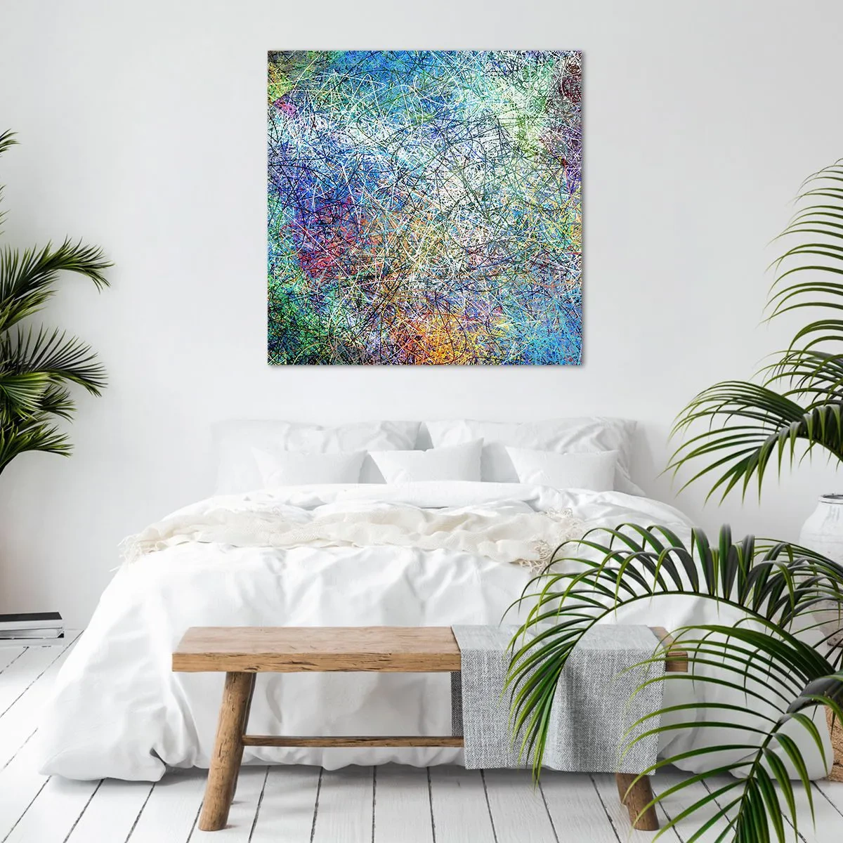 Impression sur toile - Image sur toile - Ce n'est pas si simple - 60x60 cm