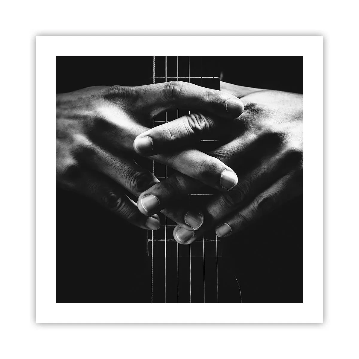 Affiche - Poster - Prière d'artiste - 50x50 cm