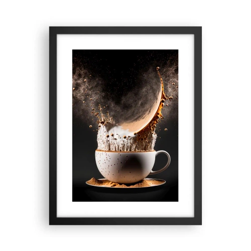 Affiche dans un cadre noir - Poster - Une explosion de saveur - 30x40 cm