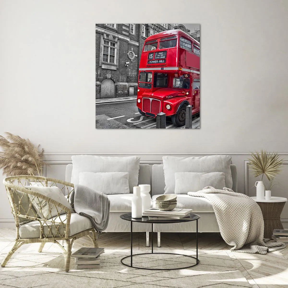 Impression sur verre - Image sur verre - Toujours la même chose - 30x30 cm