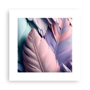 Affiche - Poster - Oiseau chic - 30x30 cm