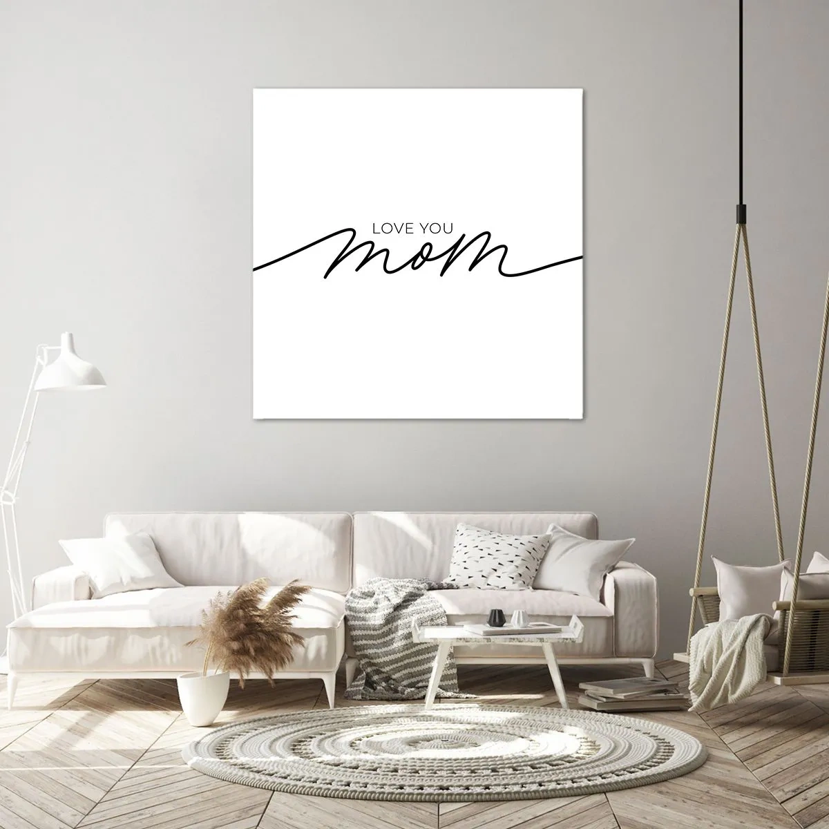 Impression sur toile - Image sur toile - Grand chamboulement - 70x70 cm