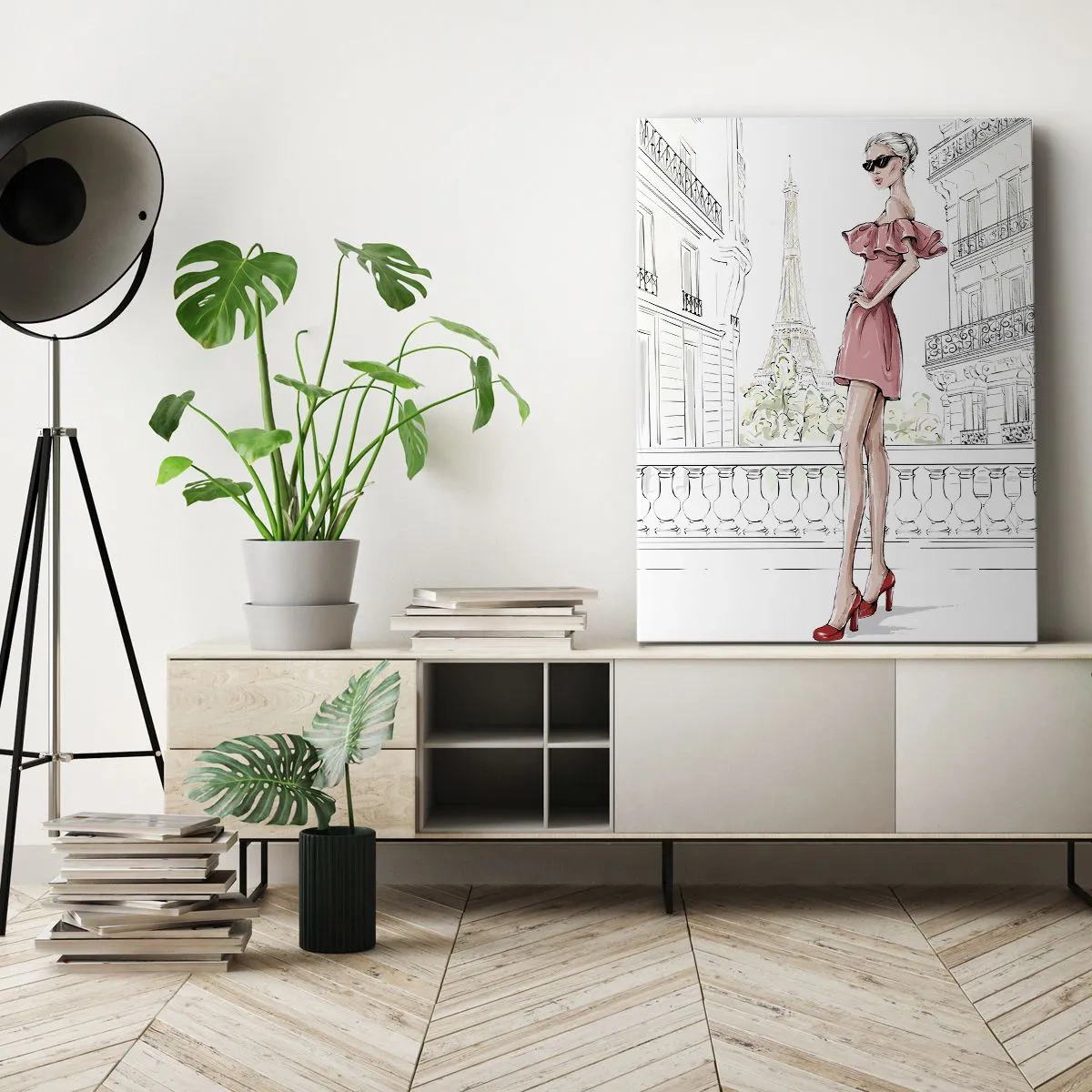 Impression sur toile - Image sur toile - Art de la mode - 80x120 cm