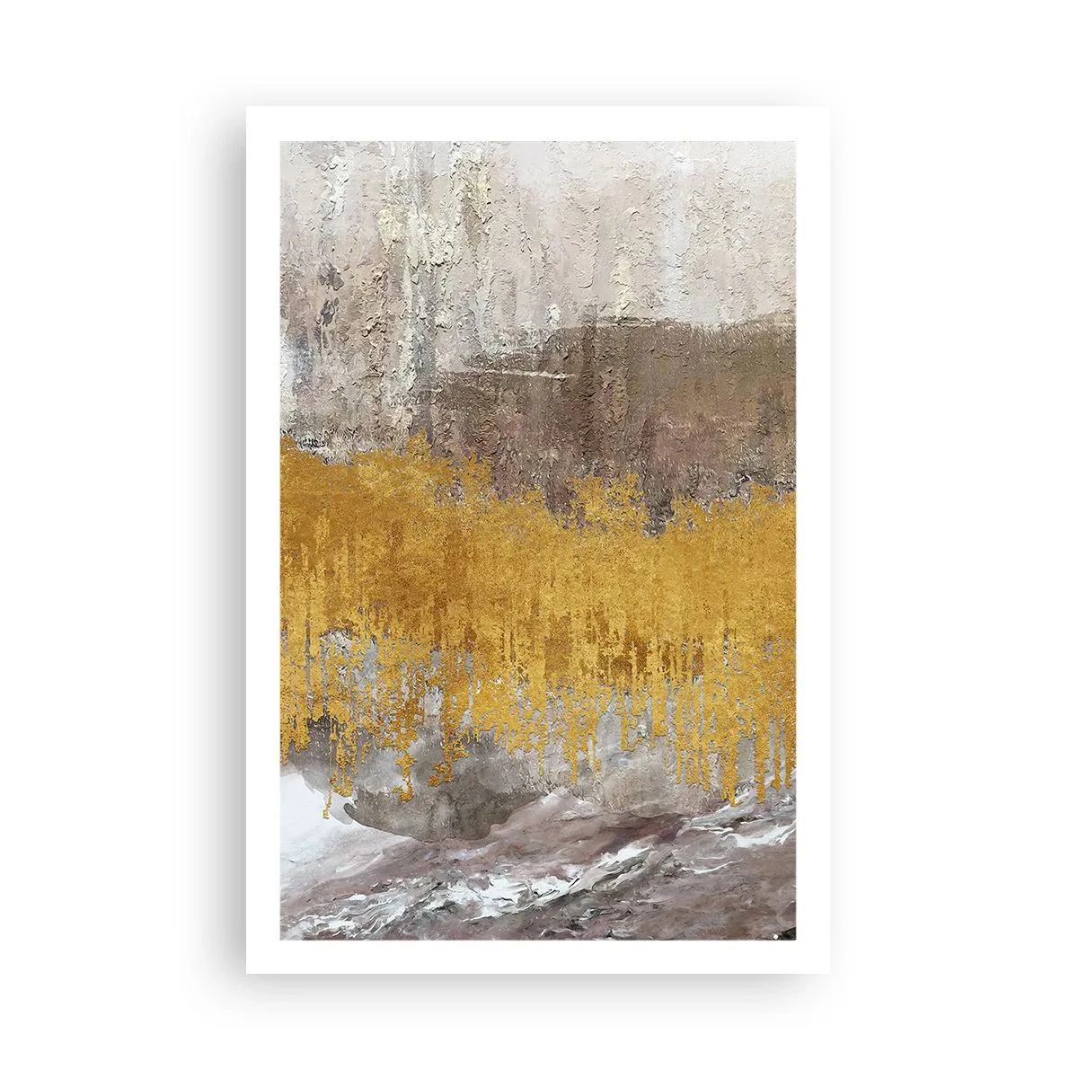 Affiche - Poster - Une explosion d'or - 61x91 cm