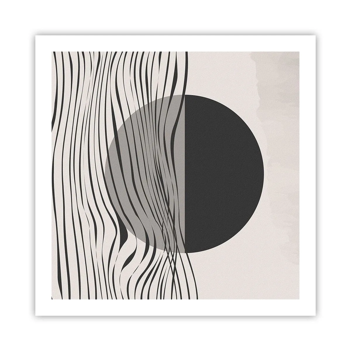 Affiche - Poster - Demi composition - 60x60 cm