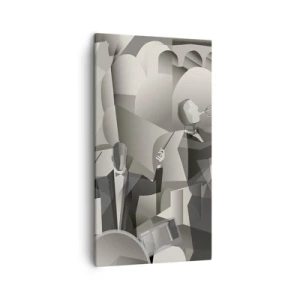 Impression sur toile - Image sur toile - Dans l'espace des sons - 45x80 cm