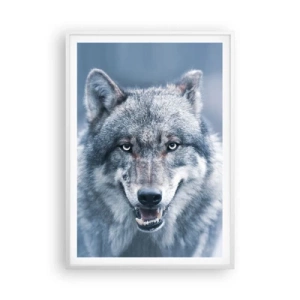 Affiche dans un cadre blanc - Poster - Relèverez-vous le défi ? - 70x100 cm